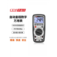 CEM  DT-9919 40000位专业防护型数字万用表 专业防水型全保护数字万用表40000位专业防护型数字万用表